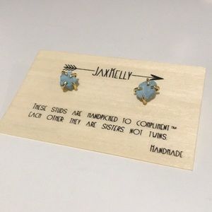 Jax Kelly Turquoise Prong Earrings